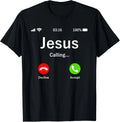 Jesus Está Chamando - Camiseta Cristã
