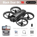 Drone Lenovo D16 8K Aéreo GPS Evitação Motor Brushless Drone Ajuste Elétrico HD Profissional Câmera Dupla Fluxo Óptico