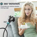 Suporte para Celular, Suporte de Mesa Flexível para Cama com Braço Longo Ajustável de 360 Graus e Clipe, Suporte para Telefone