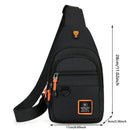 Bolsas Masculinas de Peito Bolsa Transversal de Um Ombro Grande Capacidade Esporte ao Ar Livre Lazer Moda Bolsa Pequena de Ombro Mochila Masculina