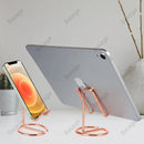 Suporte para Celular para Mesa, Porta-Cartões de Visita, Suporte de Celular de Metal Fofo, Base de Arame de Metal para Celular e Tablet