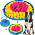 Tapete Snuffle para Pets, Jogo Interativo de Alimentação para Cachorros, Estimula Habilidades Naturais de Busca para Gatos e Cães, Uso em Tigela ou Viagem