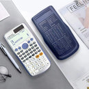 Calculadora Científica Calculadora de Matemática com 417 Funções Display de 10+2 Dígitos Dupla Alimentação Ideal para Professores e Estudantes