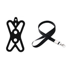 Cordões de Telefone para Usar no Pescoço, Alça de Telefone 2 em 1 com Suporte de Silicone para Telefone e Patch para iPhone e a Maioria dos Celulares
