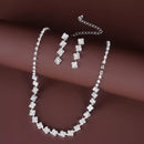 Conjunto de joias de design de moda feminina, simples e versátil, estilo luxo leve, acessórios brilhantes