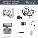 2025 V66 RC Drone 4K Profissional HD Dupla Câmera Fotografia Aérea Evita Obstáculos Controle Remoto FPV Dron Quadcopter Brinquedos